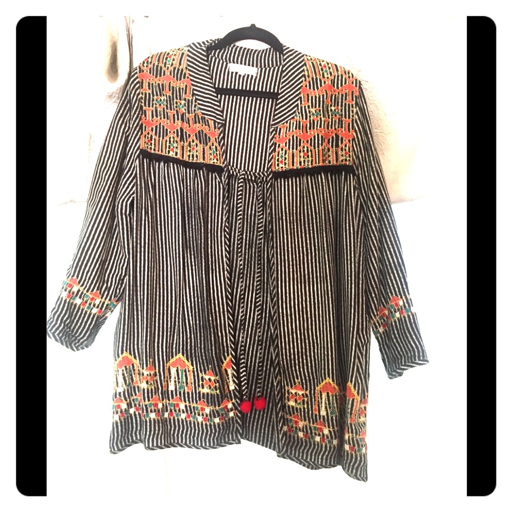Indian Embroidered cover up